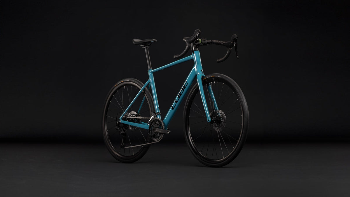 Cube Attain Pro  surfblue´n´black (2027)