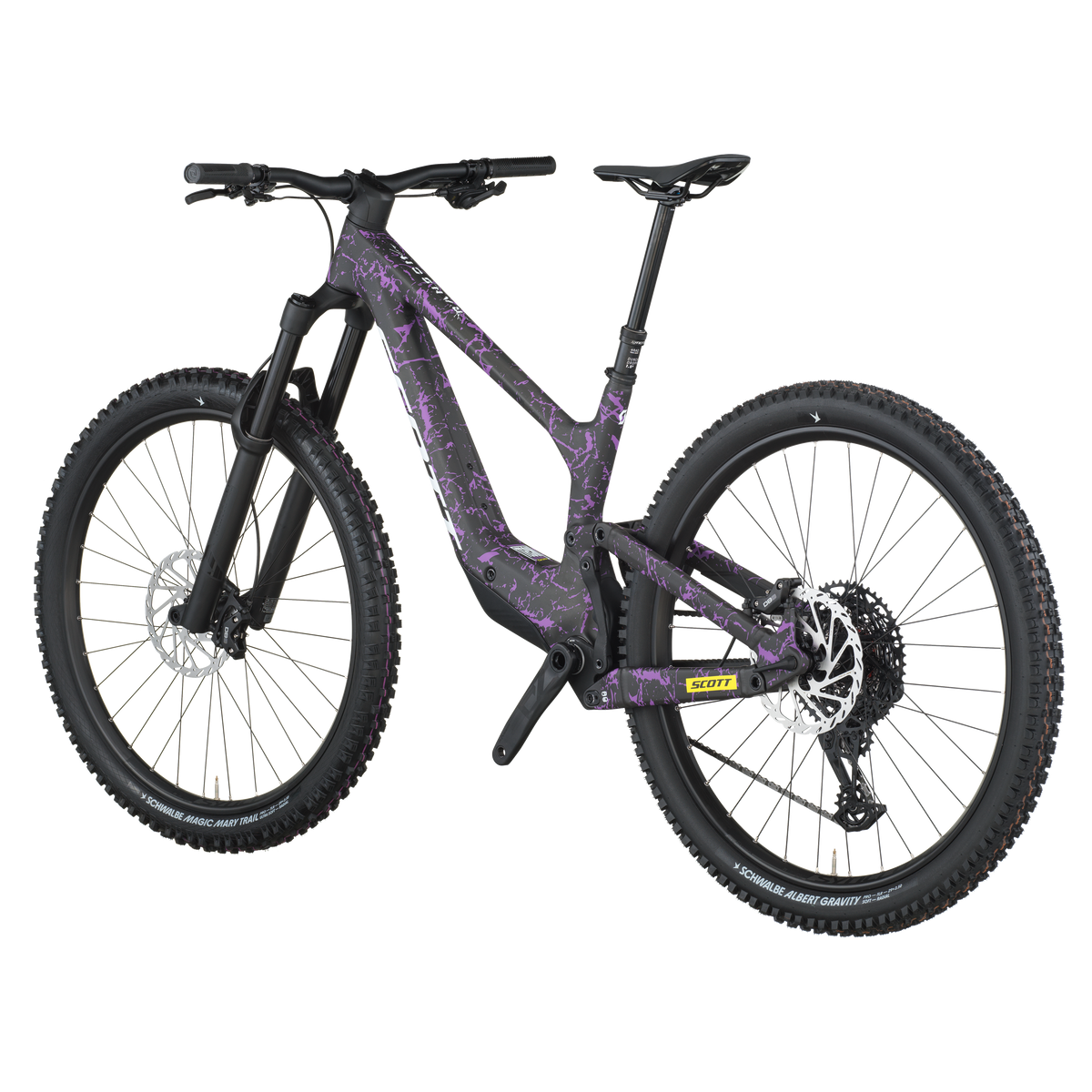 Scott Ransom 920 carbon black/crackle purple (2026)
