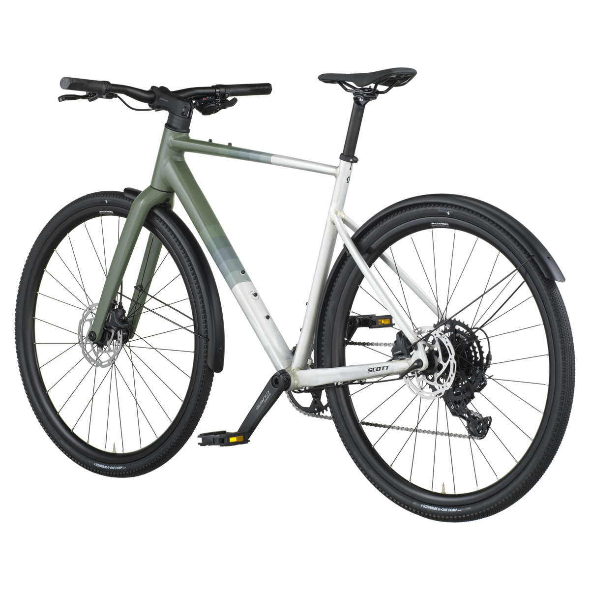 B-Ware: Scott Metrix 30 EQ alloy silver/wenge green (2026)