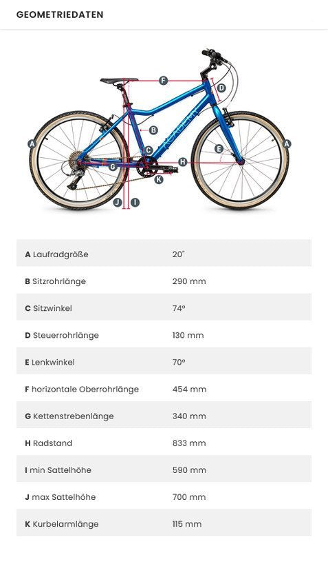 ACADEMY Grade 4 Kinderfahrrad