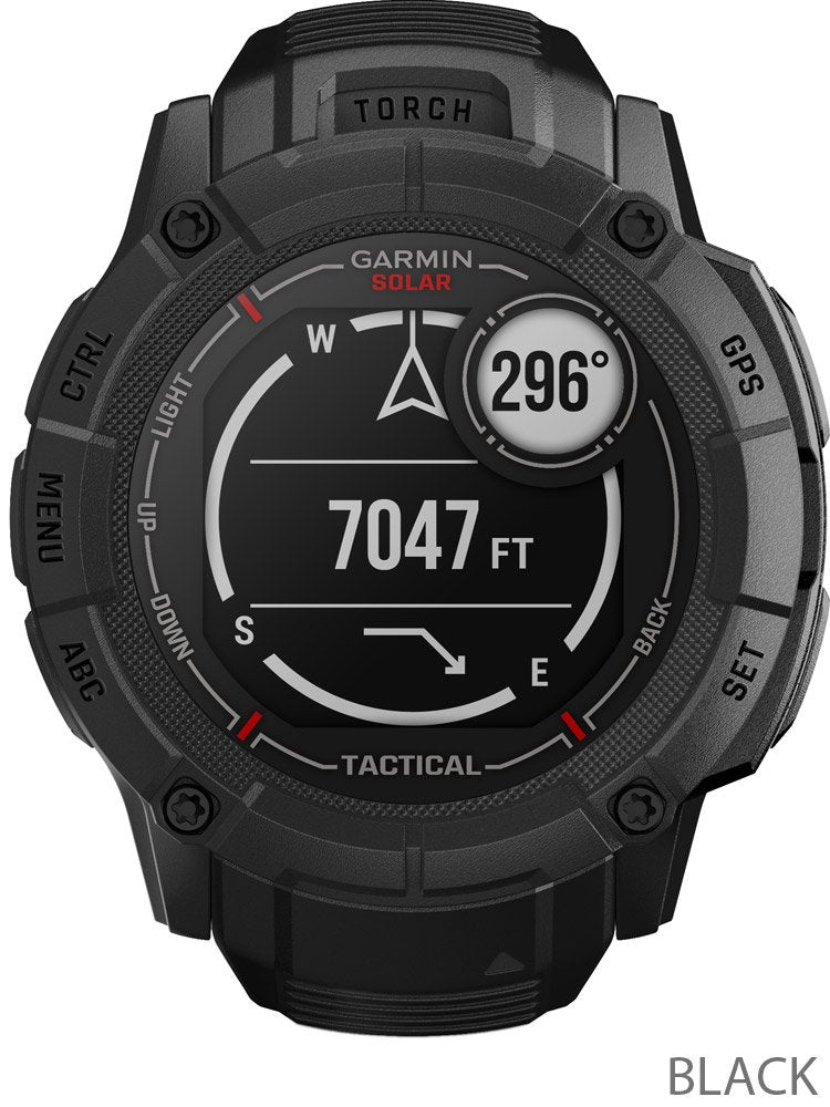 Garmin Instinct® 2X Solar Tactical Edition – GPS Multisport Smartwatch