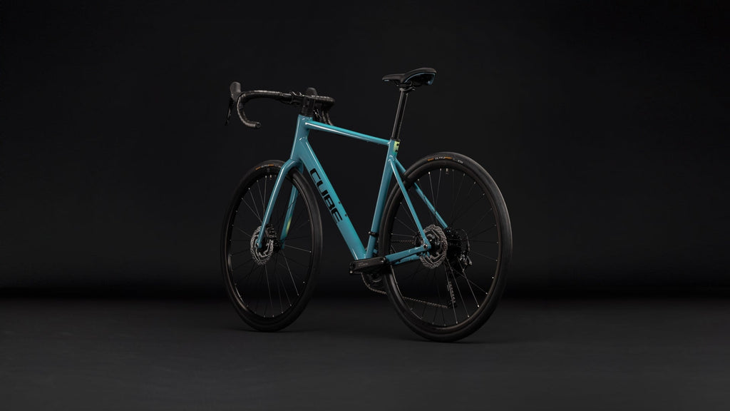 Cube Attain Pro  surfblue´n´black (2027)