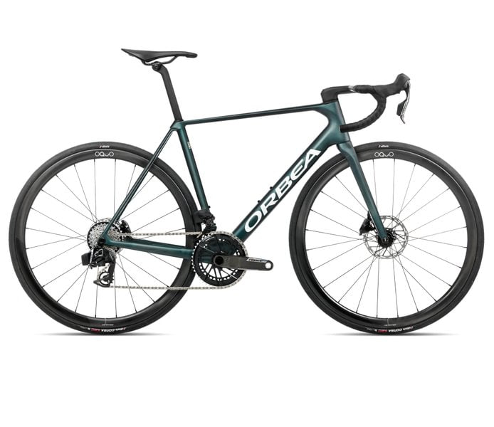 Orbea ORCA M21eTEAM Escape Green - Carbon View Matt (2026)